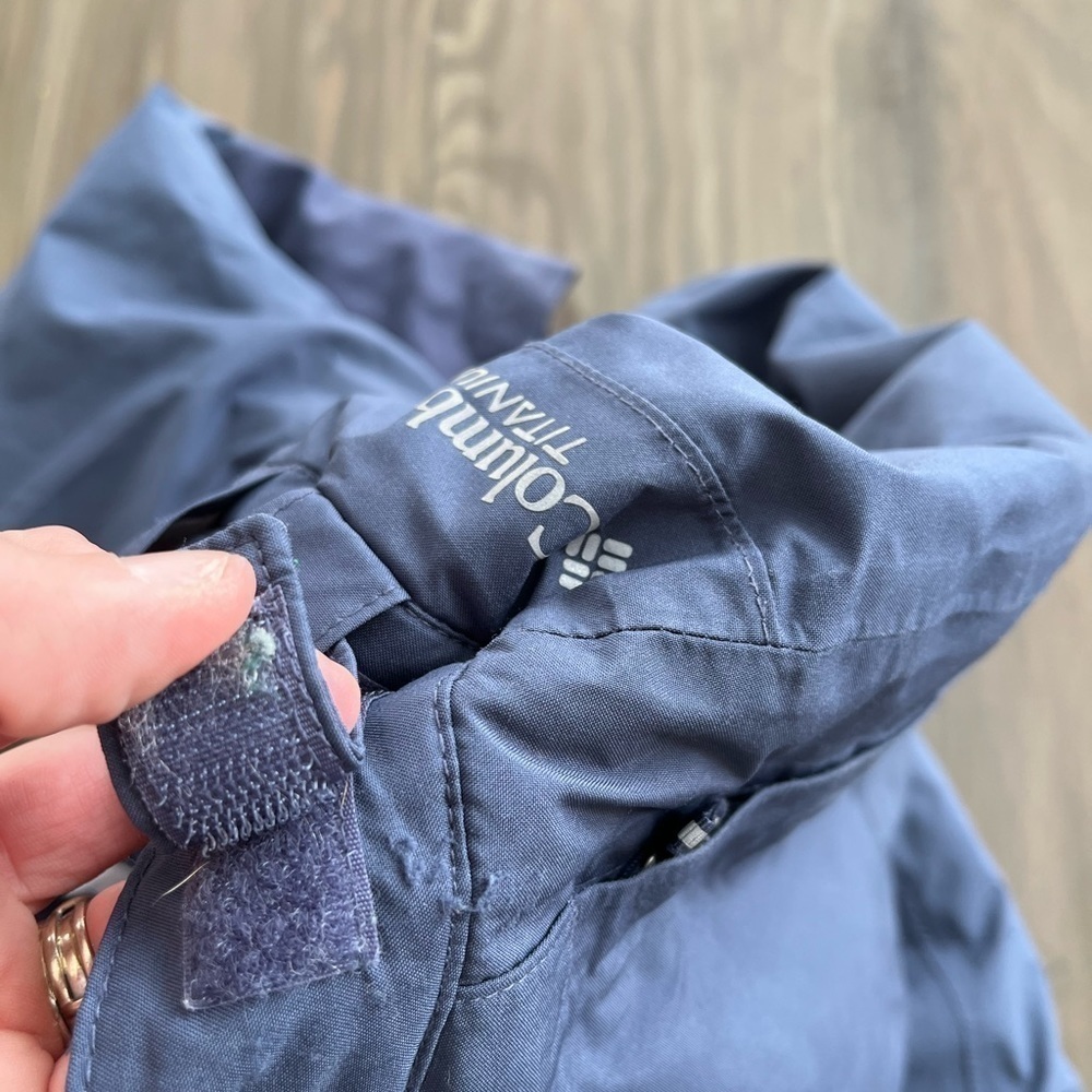 Columbia Kids Titanium Omni-heat snow pants Out Grown internal grow system 10/12 - Picture 2 of 16